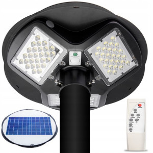 Lampa Latarnia SOLARNA LED 150W czujnik + Pilot