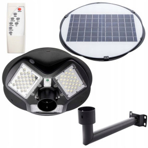 Lampa Latarnia SOLARNA LED 150W z Uchwytem + Pilot