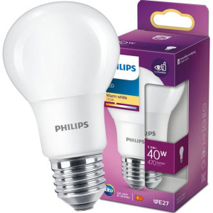 Żarówka Led E27 A60 5,5w = 40w 470lm 2700k Philips
