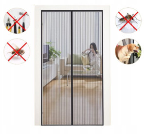 Moskitiera Magnetyczna Na Drzwi Zasłona 70x200cm