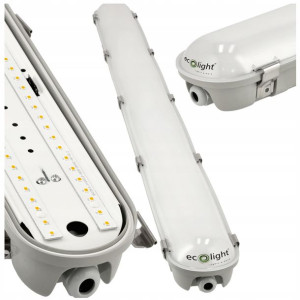 Lampa LED Hermetyczna 50W Do Garażu 6500lm MOCNA