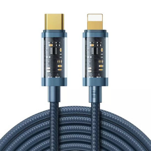 Joyroom kabel przewód USB Typ C - Lightning PD 20W 2m niebieski