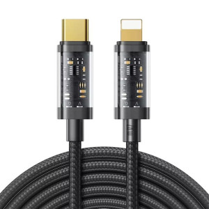 Joyroom kabel przewód USB Typ C - Lightning PD 20W 2m czarny
