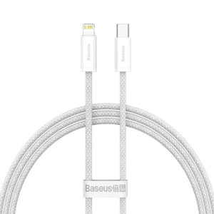 Baseus Dynamic kabel USB Typ C - Lightning Power Delivery 20W 1m  biały