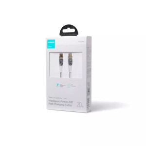 Joyroom kabel szybko ładujący z inteligentnym wyłącznikiem USB-C - Lightnin