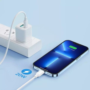 Joyroom kabel USB Typ C - Lightning 480Mbps 2m biały (S-CL020A9)
