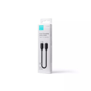 Joyroom kabel USB-C - Lightning 480Mb/s 20W 0.25m czarny (S-CL020A9)