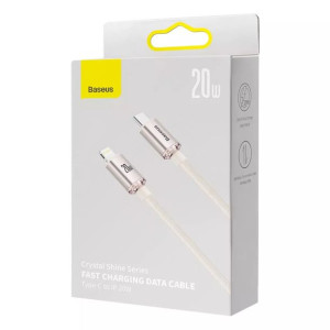 Baseus Crystal Shine Series kabel USB Typ C - Lightning szybkie ładowanie