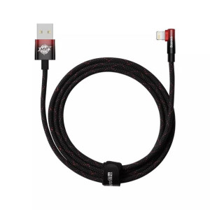 Kabel Baseus MVP 2 Elbow kątowy z bocznym wtykiem USB / Lightning 2m 2.4A