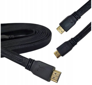 Kabel przewód HDMI - HDMI 5m - 4K FULL HD 3D wytrz