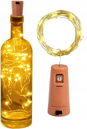 Korek Do Butelki Led Girlanda Lampki Ogrodowe Zaty