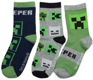 Skarpetki dziecięce 27/30 MINECRAFT 3 Pak