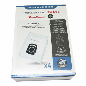 Uniwersalne Worki do Odkurzacza Sil.ex Rowenta, Tefal Hygiene + 19,5 x