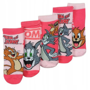 Skarpetki 35-38 TOM I JERRY Sneaker 5 PAK
