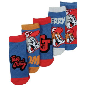 Skarpetki 27-30 TOM I JERRY Sneaker 5 PAK
