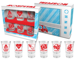 Hospital Zestaw 6 Kieliszków 3,5Cl