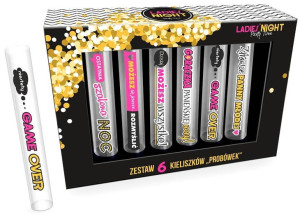 Zestaw 6 Kieliszków-Probówek 60Ml - Ladies Night