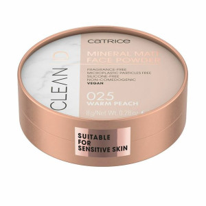 Puder kompaktowy Catrice Clean ID 025-warm peach Półmat (8 g)