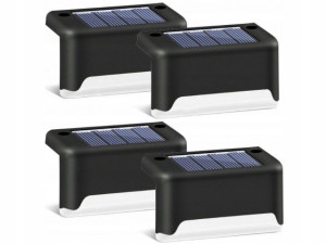 lampki solarne na schody / komplet 4 szt.