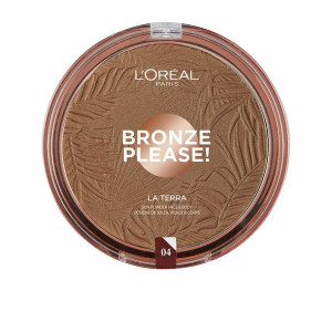 Kompaktowy puder brązujący L'Oreal Make Up Glam Bronze La Terra Nº 04