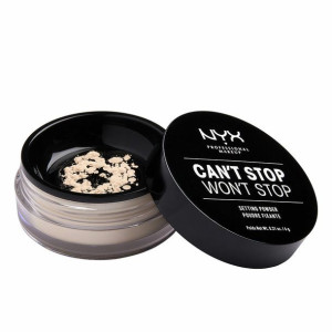 Utrwalacz do makijażu w pudrze NYX Can't Stop Won't Stop Light (6 g)