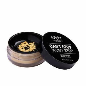 Utrwalacz do makijażu w pudrze NYX Can't Stop Won't Stop Banana (6 g)