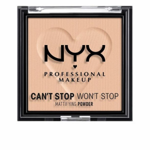Puder kompaktowy NYX Can't Stop Won't Stop Light Medium (6 g)