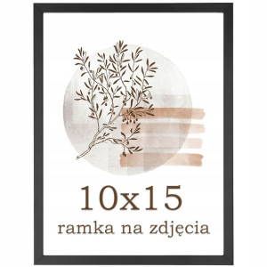 Ramka na zdjęcia 10x15 ramki na zdjęcia czarna