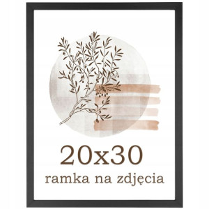 Ramka na zdjęcia 20x30 ramki na zdjęcia czarna