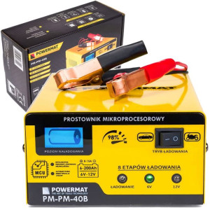 Prostownik Mikroprocesorowy 6v 12v Akumulatorowy