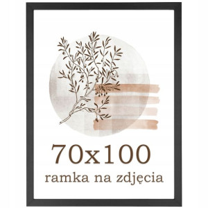 Ramka 70x100 ramki na zdjęcia ramka czarna rama B1