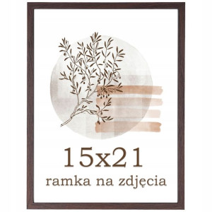Ramka na zdjęcia 15x21 ramki na zdjęcia wenge A5
