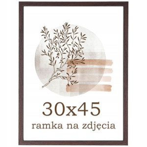 Ramka na zdjęcia 30x45 ramki wenge rama foto