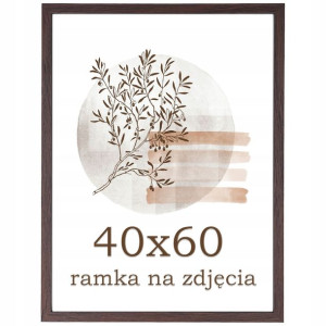 Ramka 40x60 ramki na zdjęcia do zdjęć wenge rama