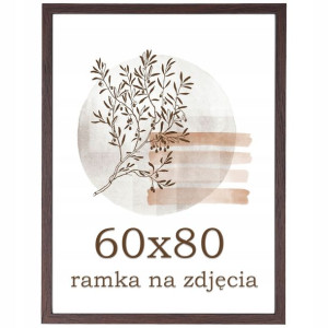 Ramka 60x80 ramka na zdjęcia ramki wenge foto