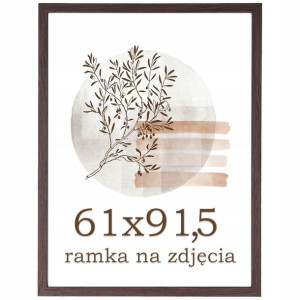 Ramka 61x91,5 ramka na zdjęcia ramki wenge rama