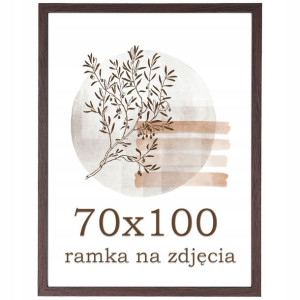 Ramka 70x100 ramki na zdjęcia ramka wenge rama B1