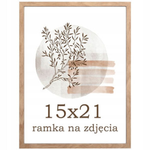 Ramka na zdjęcia 15x21 ramki na zdjęcia brąz A5