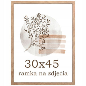 Ramka na zdjęcia 30x45 ramki brąz rama foto