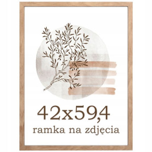 Ramka A2 ramki na zdjęcia rama brąz foto 42x59,4