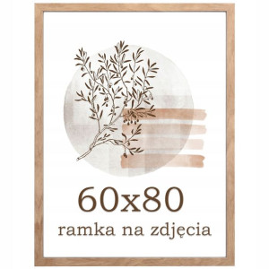 Ramka 60x80 ramka na zdjęcia ramki brąz foto