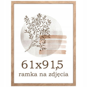 Ramka 61x91,5 ramka na zdjęcia ramki brąz rama