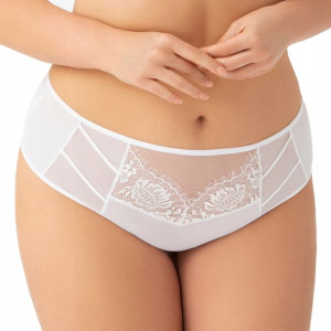 GORSENIA pełne figi K497 Paradise, białe, XL