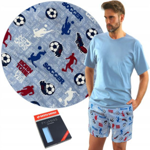 Sesto Senso piżama kr. rękaw 2242/09 bawełna, XL