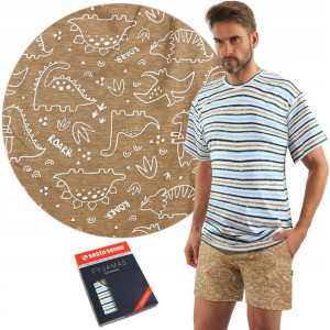 Sesto Senso piżama kr. rękaw 2651/03 bawełna, XXL