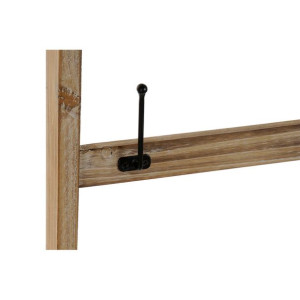 Wieszak na Ręczniki DKD Home Decor Metal Jodła Naturalny (44 x 4 x 186 cm)