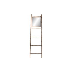 Stojący Wieszak na Ręczniki DKD Home Decor Lustro Metal Musztarda
