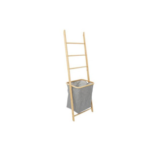 Stojący Wieszak na Ręczniki DKD Home Decor Naturalny Szary Poliester