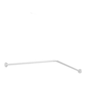 Karnisz Biały Aluminium (80 x 2,5 x 80 cm)