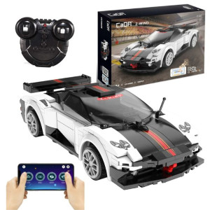 Klocki CaDA Zdalnie sterowane auto sportowe Z-Wind Sports Car 258 elementów
